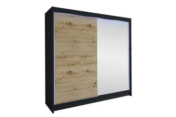 Canderbury Garderobe Med Spejl 180x215 cm