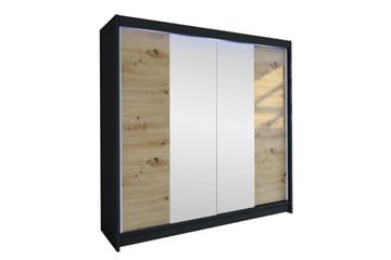 Canderbury Garderobe Med Spejl 180x215 cm