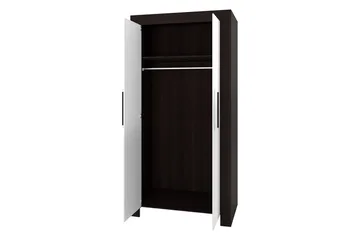 Cezar Garderob 100x60x201 cm Ek - Opbevaring - Tøjopbevaring - Garderobeskabe