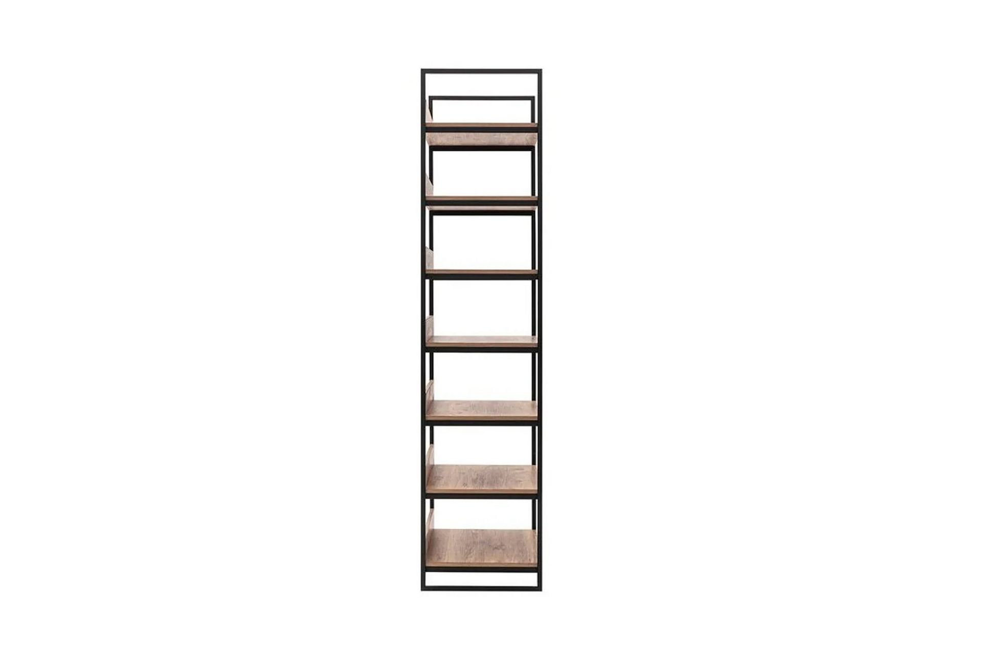 Collinner Garderobe 52x104 11 hylder - Natur - Opbevaring - Tøjopbevaring - Garderobeskabe