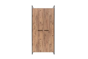 Collinner Garderobe 52x104 11 hylder - Natur - Opbevaring - Tøjopbevaring - Garderobeskabe