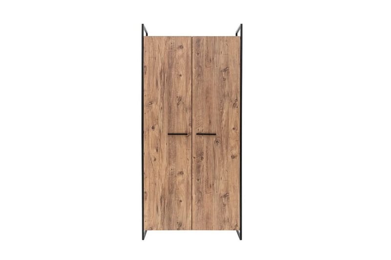 Collinner Garderobe 52x104 11 hylder - Natur - Opbevaring - Tøjopbevaring - Garderobeskabe