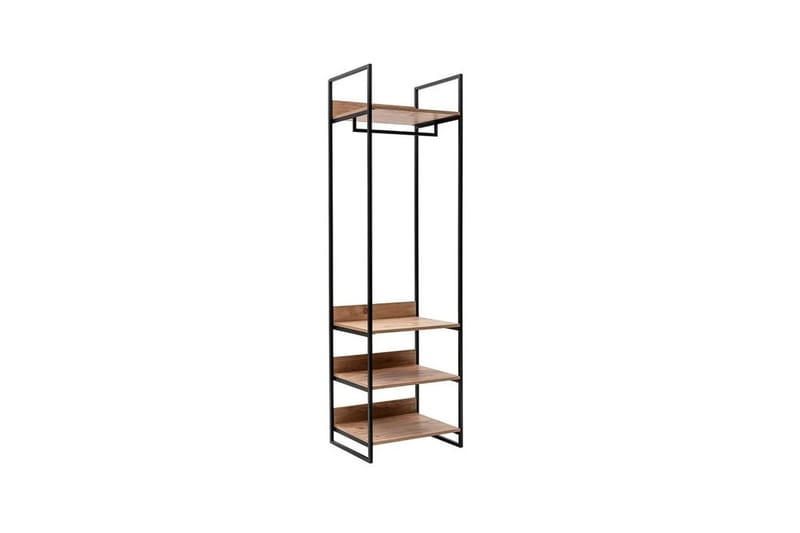 Collinner Garderobe 52x104 11 hylder - Natur - Opbevaring - Tøjopbevaring - Garderobeskabe
