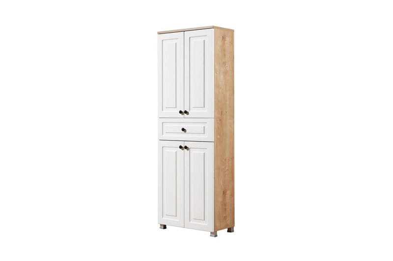Comfortale Garderobeskab 60x175 cm - Sort/Mørkfarvet træ - Opbevaring - Tøjopbevaring - Garderobeskabe