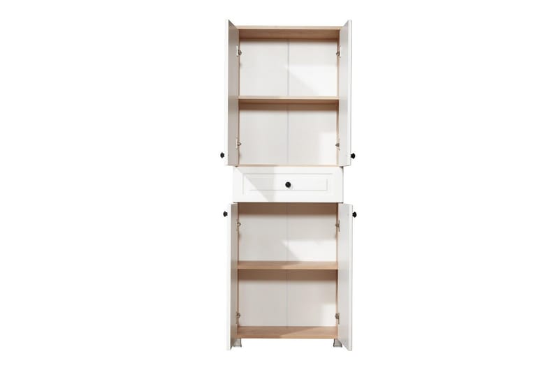 Comfortale Garderobeskab 60x175 cm - Sort/Mørkfarvet træ - Opbevaring - Tøjopbevaring - Garderobeskabe