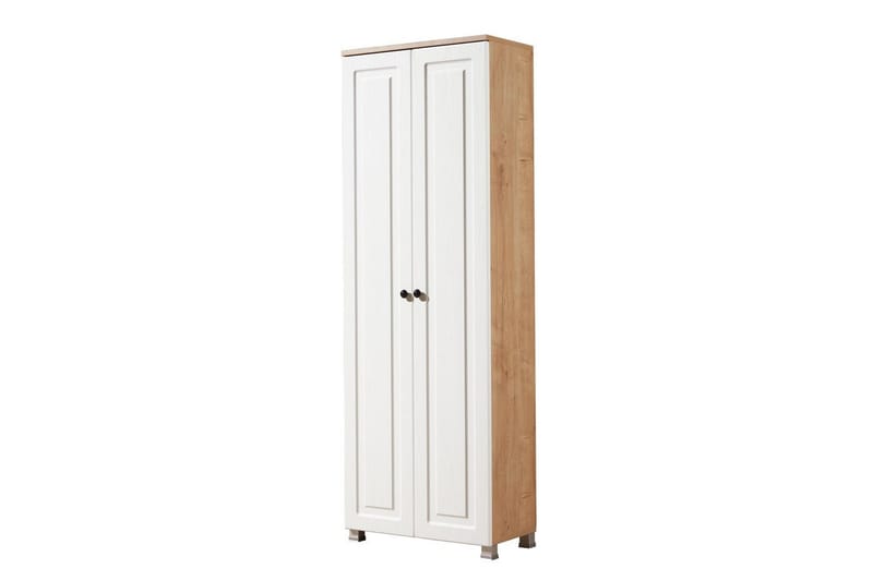 Comfortale Garderobeskab 60x175 cm - Sort/Mørkfarvet træ - Opbevaring - Tøjopbevaring - Garderobeskabe