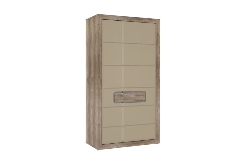 Corlius Garderobe 55x109 cm - Beige/Brun - Garderobeskabe - Garderobeskab & klædeskab