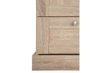 Dareia garderobe 85 cm - Brun - Opbevaring - Tøjopbevaring - Garderobeskabe