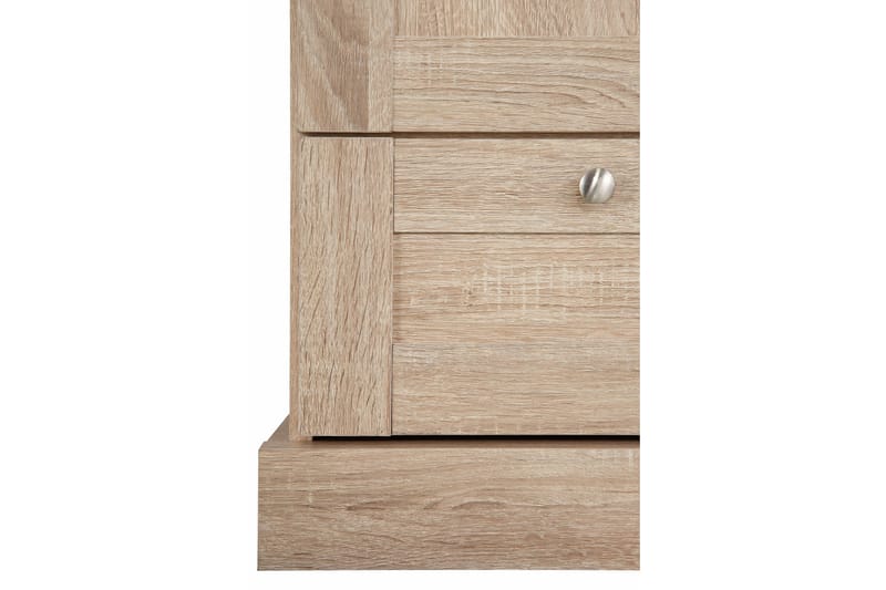 Dareia garderobe 85 cm - Brun - Opbevaring - Tøjopbevaring - Garderobeskabe