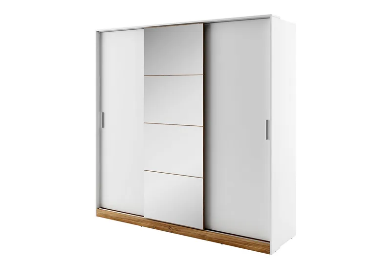 Dentro garderobe 220x63x215 cm, Hvid