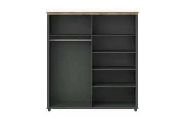 Doade Garderobe 42x90 cm - Grøn | Natur - Opbevaring - Tøjopbevaring - Garderobeskabe