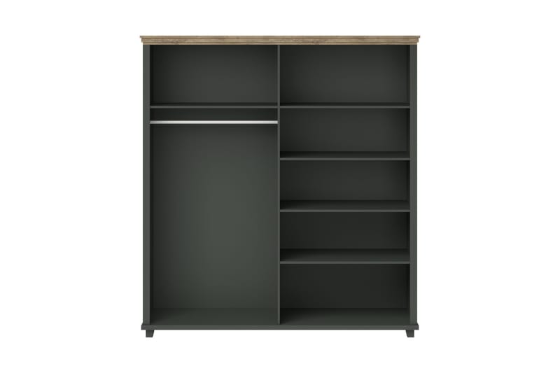Doade Garderobe 42x90 cm - Grøn | Natur - Opbevaring - Tøjopbevaring - Garderobeskabe