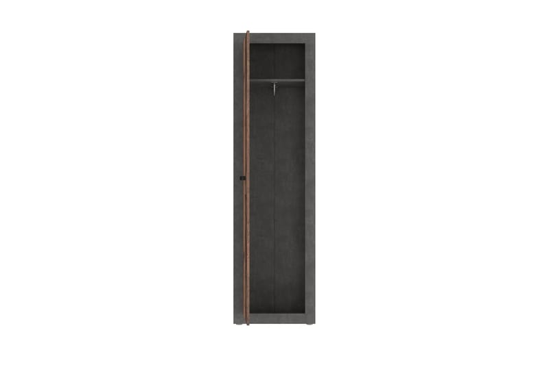 Dolnis Garderobe 34x54 cm - Brun/Grå - Opbevaring - Tøjopbevaring - Garderobeskabe