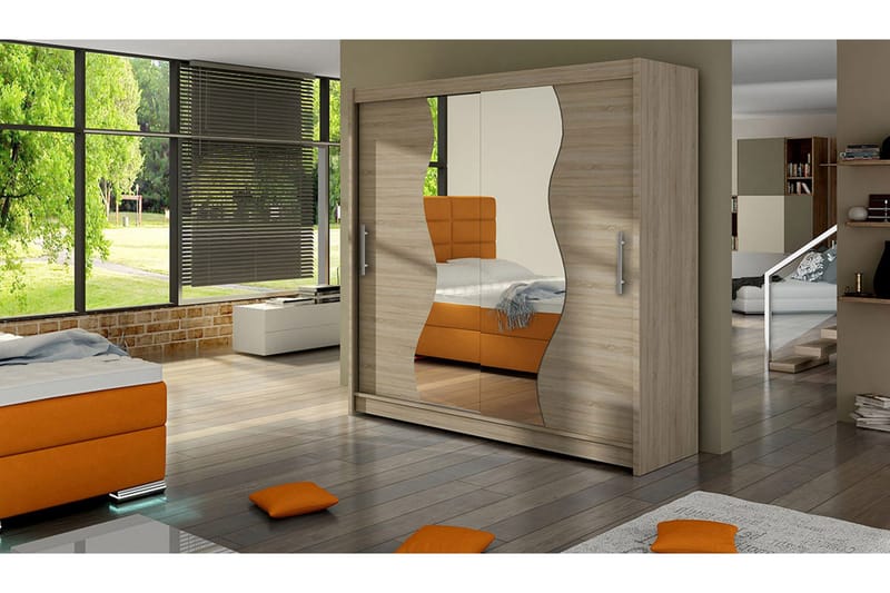 Douglas Garderobe 180 cm - Eg - Opbevaring - Tøjopbevaring - Garderobeskabe