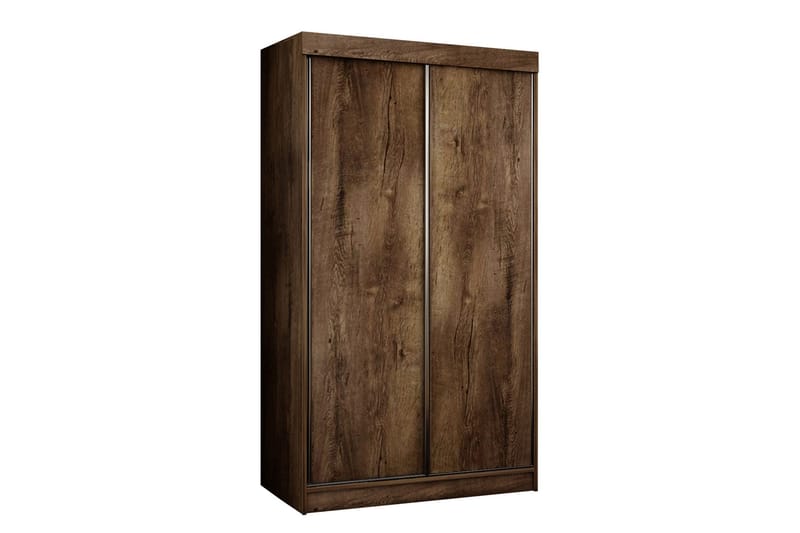 Dunkra Garderobe 100x200 cm - Beige/Grå - Opbevaring - Tøjopbevaring - Garderobeskabe