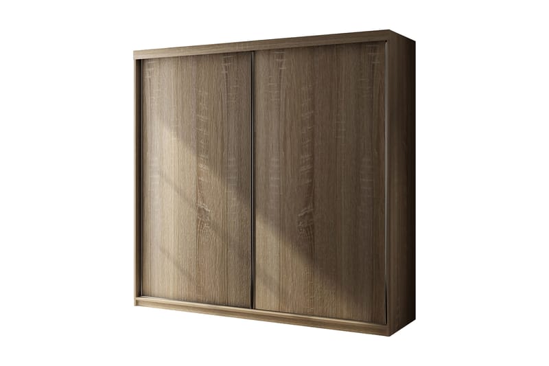 Dunkra Garderobe LED-belysning Blå 200 cm - Sonomaeg - Opbevaring - Tøjopbevaring - Garderobeskabe