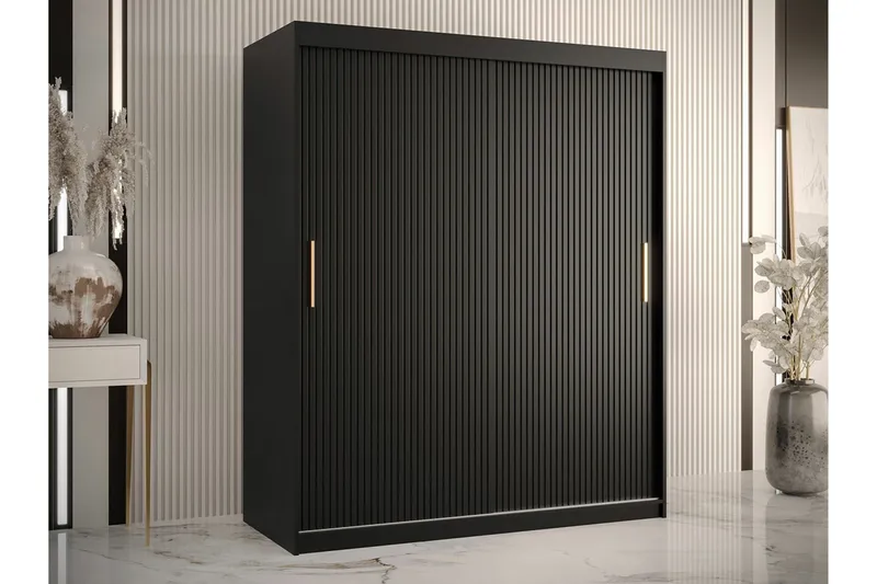 Dunvegan Garderobe - Sort - Opbevaring - Tøjopbevaring - Garderobeskabe