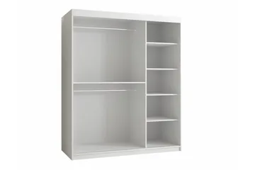 Dunvegan Garderobe - Sort - Opbevaring - Tøjopbevaring - Garderobeskabe