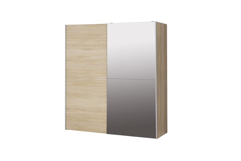 Edessa Garderobe 62x171 cm - Brun - Opbevaring - Tøjopbevaring - Garderobeskabe