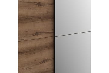 Edessa Garderobe 62x171 cm - Brun/Sort - Opbevaring - Tøjopbevaring - Garderobeskabe