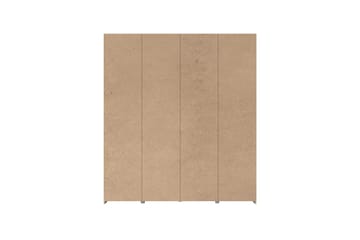 Edessa Garderobe 62x171 cm - Brun/Sort - Opbevaring - Tøjopbevaring - Garderobeskabe