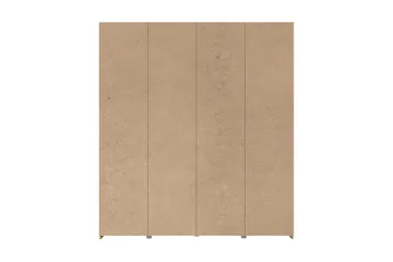 Edessa Garderobe 62x171 cm - Grå - Opbevaring - Tøjopbevaring - Garderobeskabe