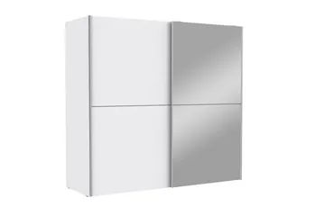 Edessa Garderobe 62x171 cm - Hvid - Opbevaring - Tøjopbevaring - Garderobeskabe