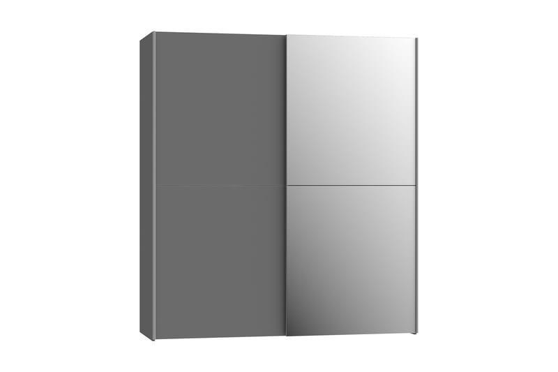 Edessa Garderobe 62x171 cm - Mørkegrå - Opbevaring - Tøjopbevaring - Garderobeskabe
