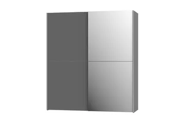 Edessa Garderobe 62x171 cm - Mørkegrå - Opbevaring - Tøjopbevaring - Garderobeskabe