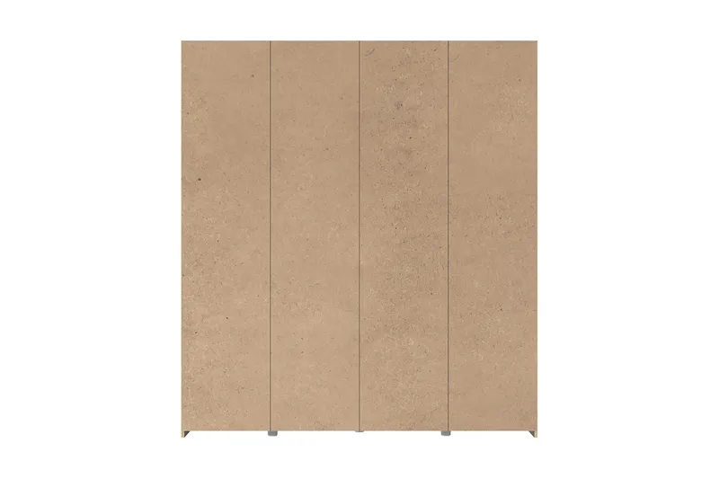 Edessa Garderobe 62x171 cm - Mørkegrå - Opbevaring - Tøjopbevaring - Garderobeskabe