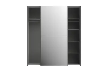 Edessa Garderobe 62x171 cm - Mørkegrå - Opbevaring - Tøjopbevaring - Garderobeskabe