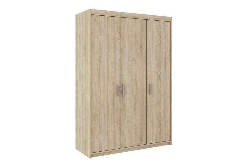 Elena garderobe 133x53x191 cm - Opbevaring - Tøjopbevaring - Garderobeskabe