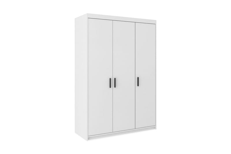 Elena garderobe 133x53x191 cm - Opbevaring - Tøjopbevaring - Garderobeskabe