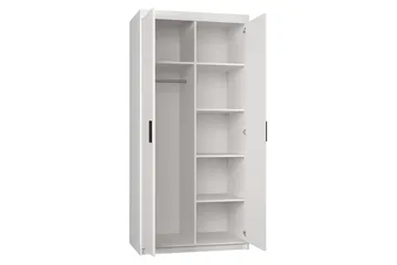 Elena Garderobe 90x53x191 cm - Opbevaring - Tøjopbevaring - Garderobeskabe
