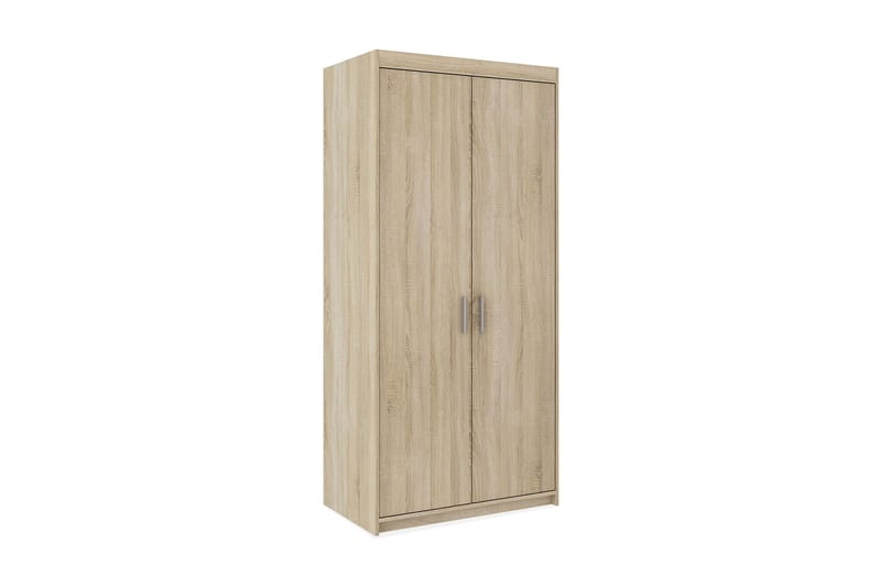 Elena Garderobe 90x53x191 cm - Opbevaring - Tøjopbevaring - Garderobeskabe
