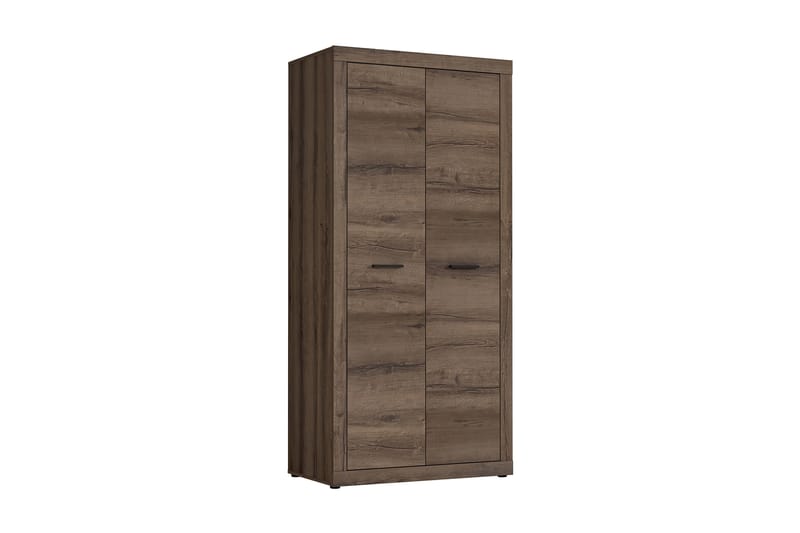 Elhovo Garderobe 52x94 cm - Brun - Garderobeskabe - Garderobeskab & klædeskab