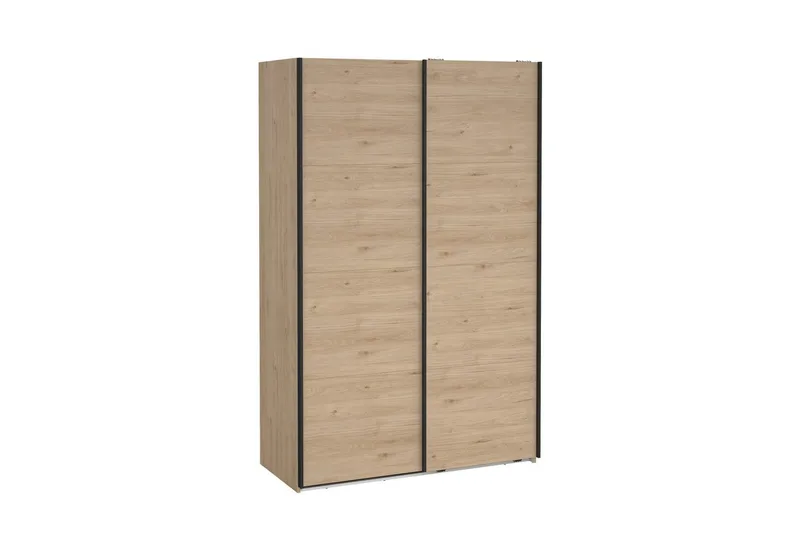 Elvos Garderobe 139x220 cm - Natur - Opbevaring - Tøjopbevaring - Garderobeskabe