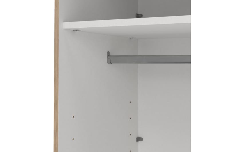 Elvos Garderobe 139x220 cm - Natur - Opbevaring - Tøjopbevaring - Garderobeskabe