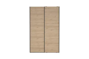 Elvos Garderobe 139x220 cm - Natur - Opbevaring - Tøjopbevaring - Garderobeskabe