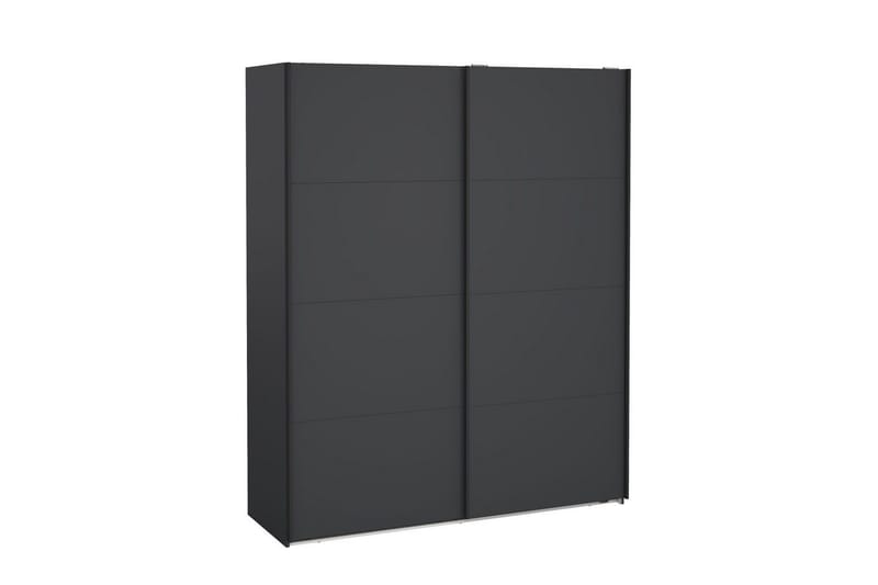 Elvos Garderobe 179x220 cm - Grå - Opbevaring - Tøjopbevaring - Garderobeskabe