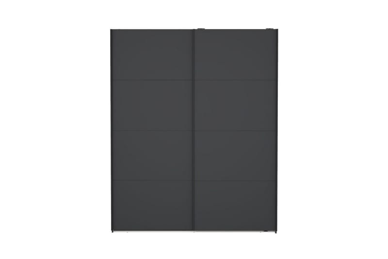 Elvos Garderobe 179x220 cm - Grå - Opbevaring - Tøjopbevaring - Garderobeskabe