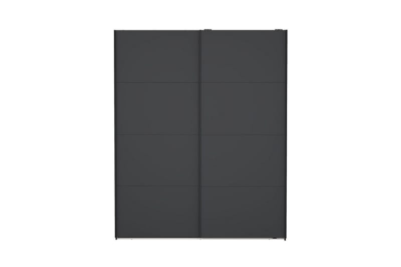 Elvos Garderobe 179x220 cm - Grå - Opbevaring - Tøjopbevaring - Garderobeskabe