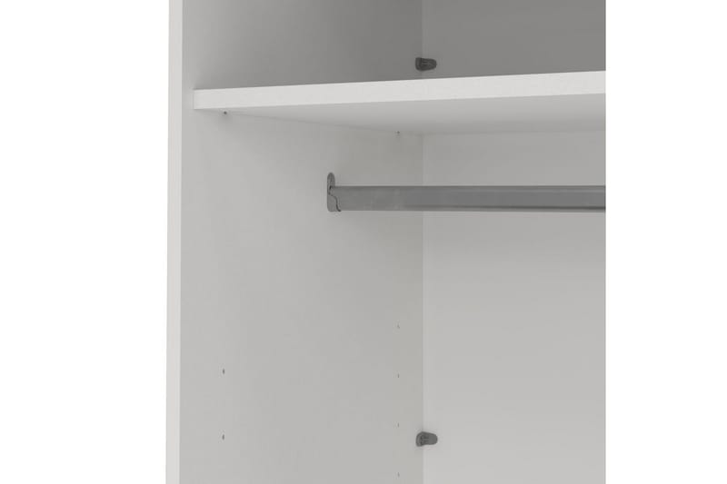 Elvos Garderobe 179x220 cm - Hvid - Opbevaring - Tøjopbevaring - Garderobeskabe
