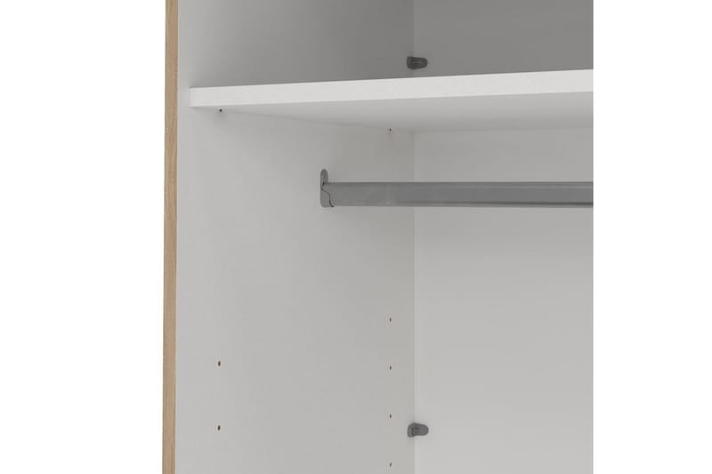 Elvos Garderobe 179x220 cm - Natur - Opbevaring - Tøjopbevaring - Garderobeskabe
