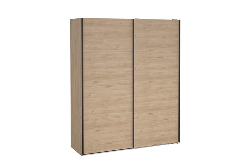 Elvos Garderobe 179x220 cm - Natur - Opbevaring - Tøjopbevaring - Garderobeskabe