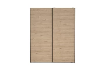 Elvos Garderobe 179x220 cm - Natur - Opbevaring - Tøjopbevaring - Garderobeskabe