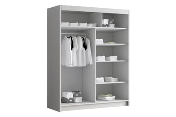 Emet Garderobe 150x200 cm - Beige - Opbevaring - Tøjopbevaring - Garderobeskabe