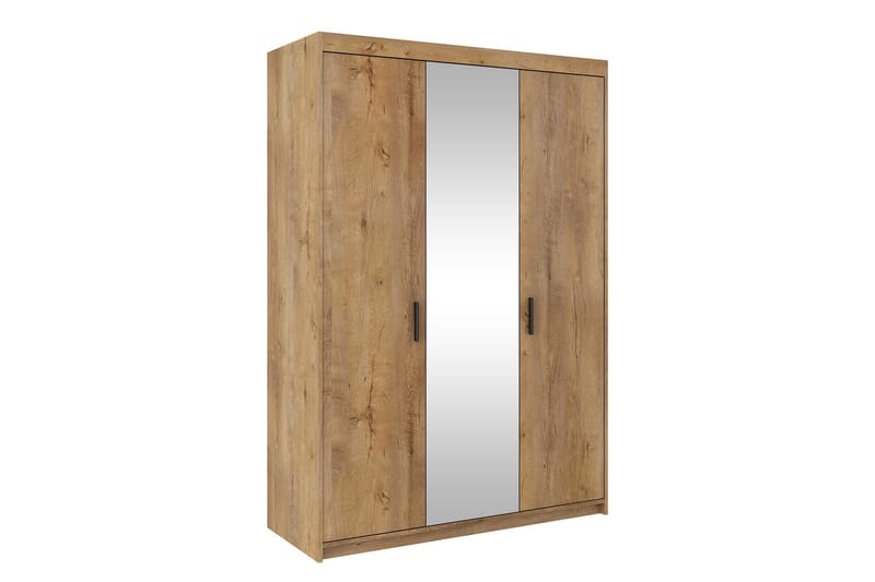 Enzenauer Garderobe med Spejl 133 cm - Træ/natur - Opbevaring - Tøjopbevaring - Garderobeskabe