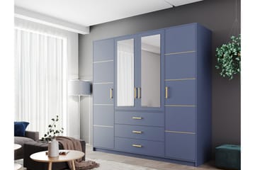Escaldes Garderobe 196 cm - Grøn - Opbevaring - Tøjopbevaring - Garderobeskabe