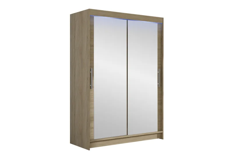 Estella Garderobe med Spejl 120x200 cm, Beige